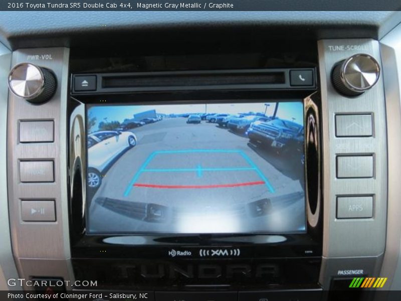 Magnetic Gray Metallic / Graphite 2016 Toyota Tundra SR5 Double Cab 4x4
