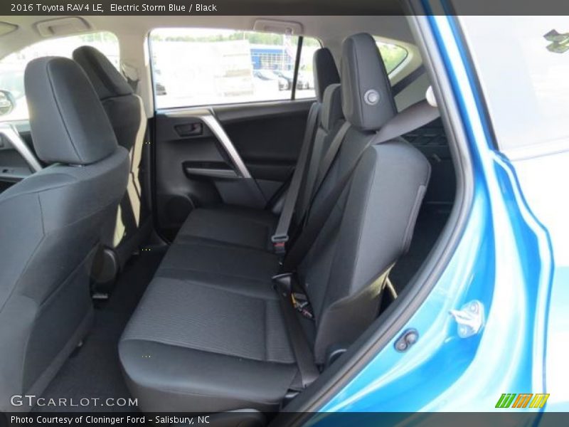 Electric Storm Blue / Black 2016 Toyota RAV4 LE