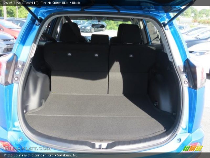 Electric Storm Blue / Black 2016 Toyota RAV4 LE