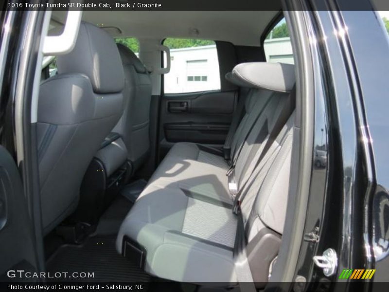 Rear Seat of 2016 Tundra SR Double Cab