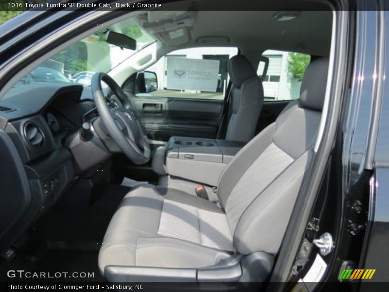 Front Seat of 2016 Tundra SR Double Cab