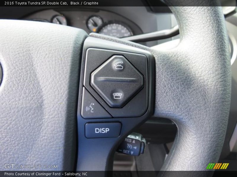 Controls of 2016 Tundra SR Double Cab