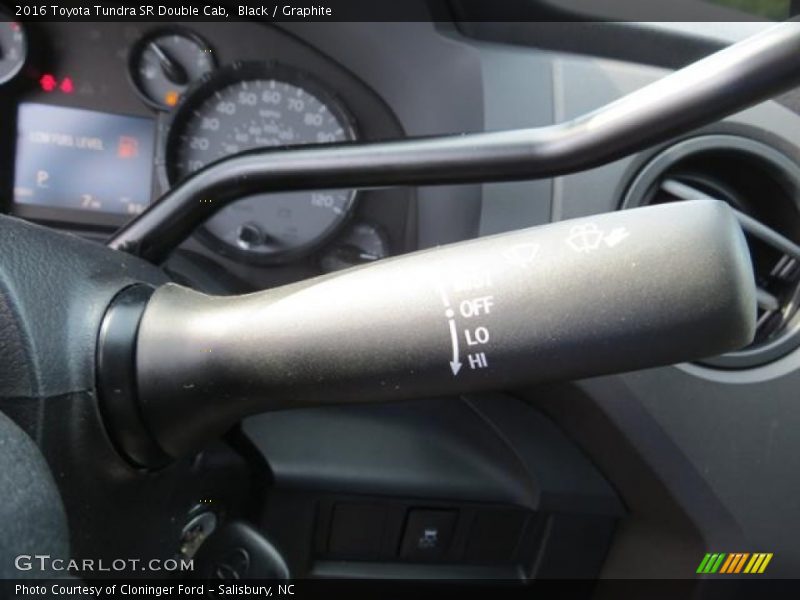 Controls of 2016 Tundra SR Double Cab