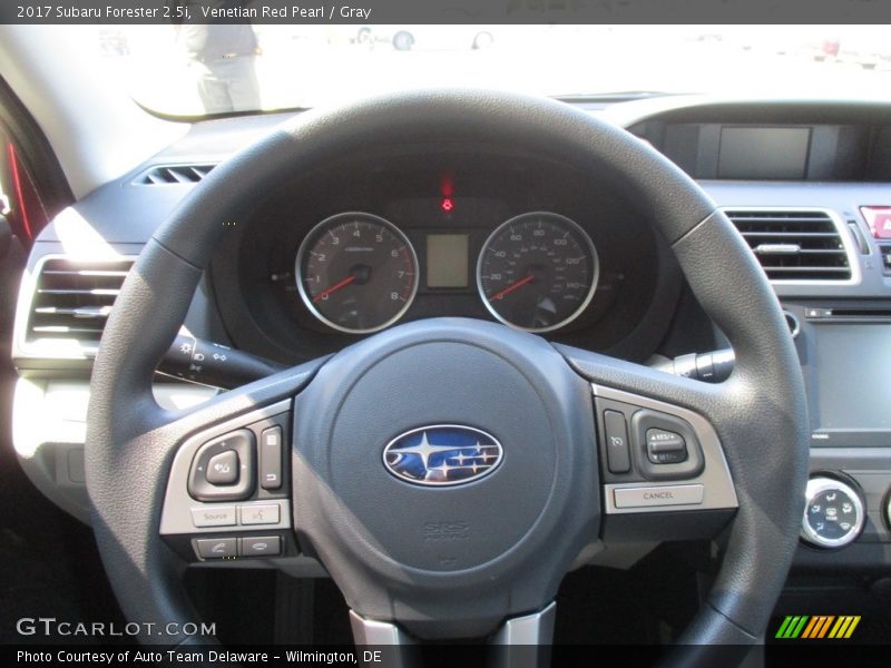 Venetian Red Pearl / Gray 2017 Subaru Forester 2.5i