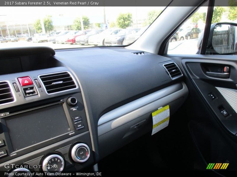 Venetian Red Pearl / Gray 2017 Subaru Forester 2.5i