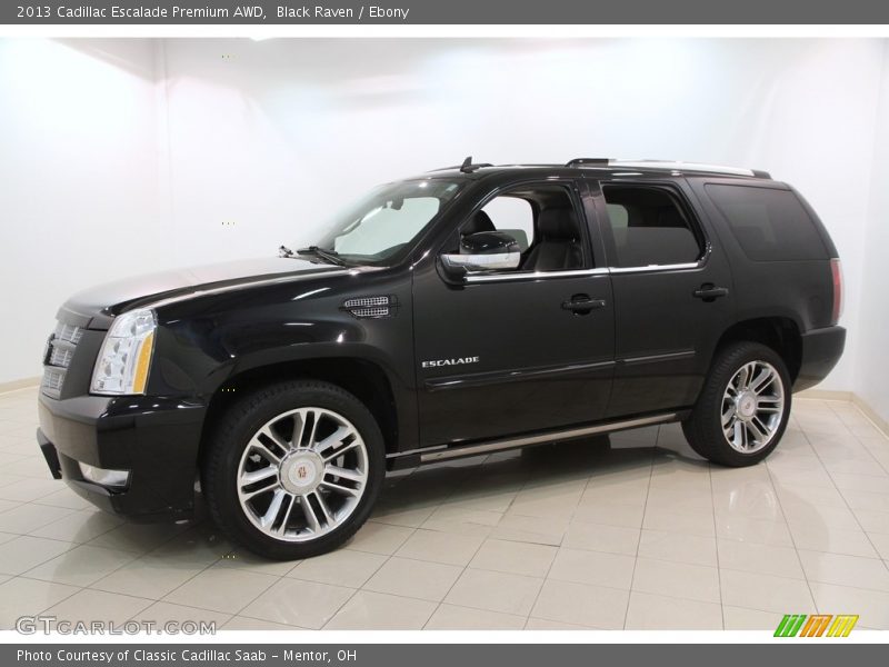 Black Raven / Ebony 2013 Cadillac Escalade Premium AWD