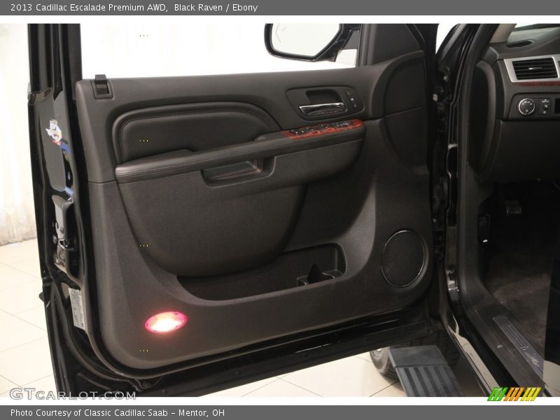 Black Raven / Ebony 2013 Cadillac Escalade Premium AWD