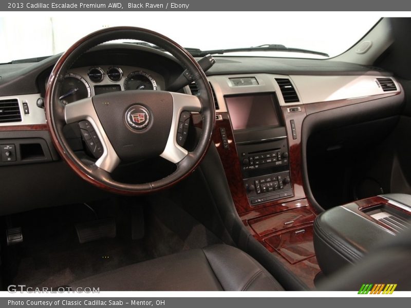 Black Raven / Ebony 2013 Cadillac Escalade Premium AWD