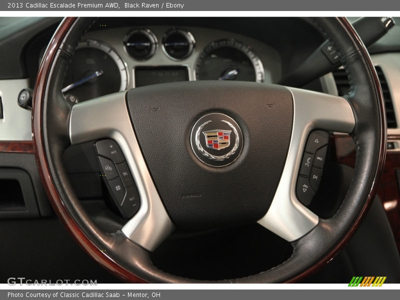 Black Raven / Ebony 2013 Cadillac Escalade Premium AWD