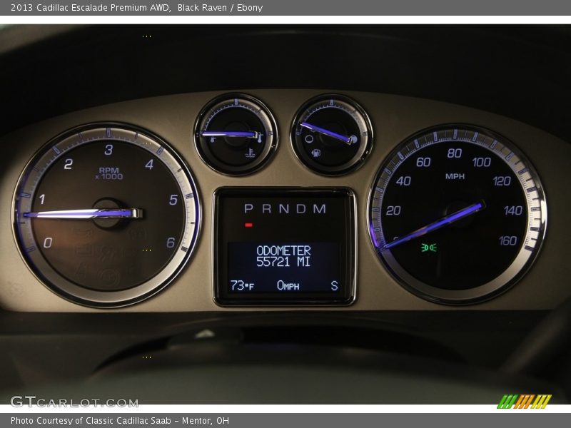 Black Raven / Ebony 2013 Cadillac Escalade Premium AWD