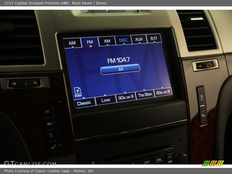 Black Raven / Ebony 2013 Cadillac Escalade Premium AWD