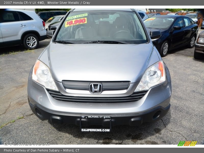 Whistler Silver Metallic / Gray 2007 Honda CR-V LX 4WD