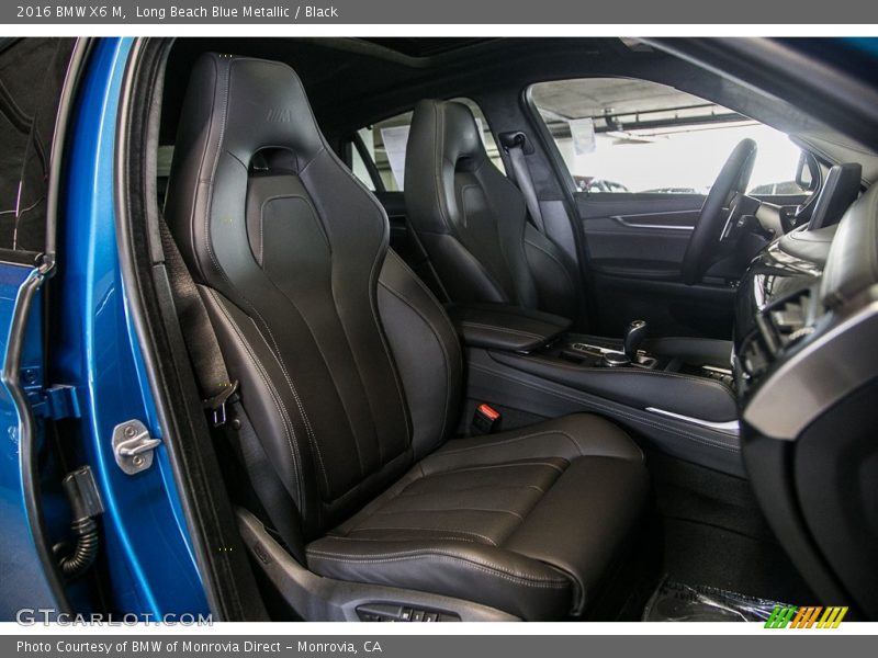  2016 X6 M  Black Interior