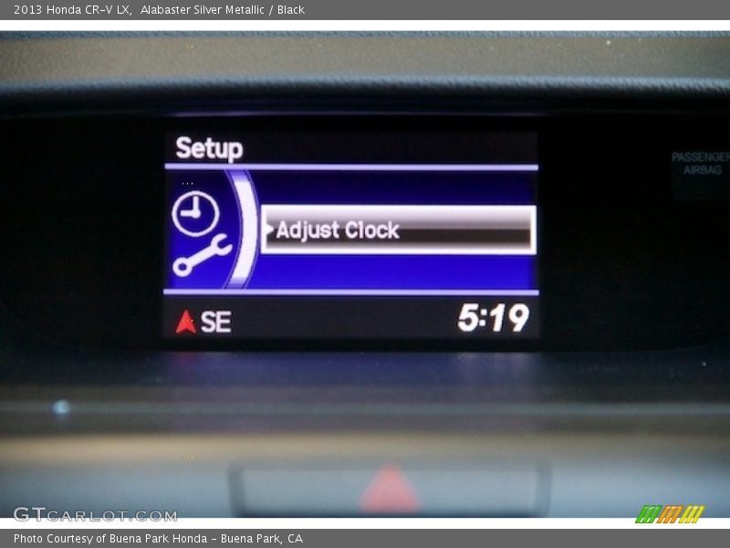 Alabaster Silver Metallic / Black 2013 Honda CR-V LX