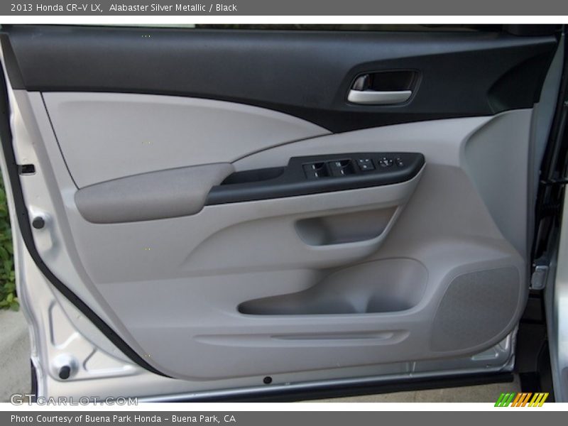Alabaster Silver Metallic / Black 2013 Honda CR-V LX