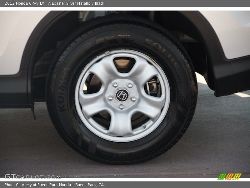 Alabaster Silver Metallic / Black 2013 Honda CR-V LX