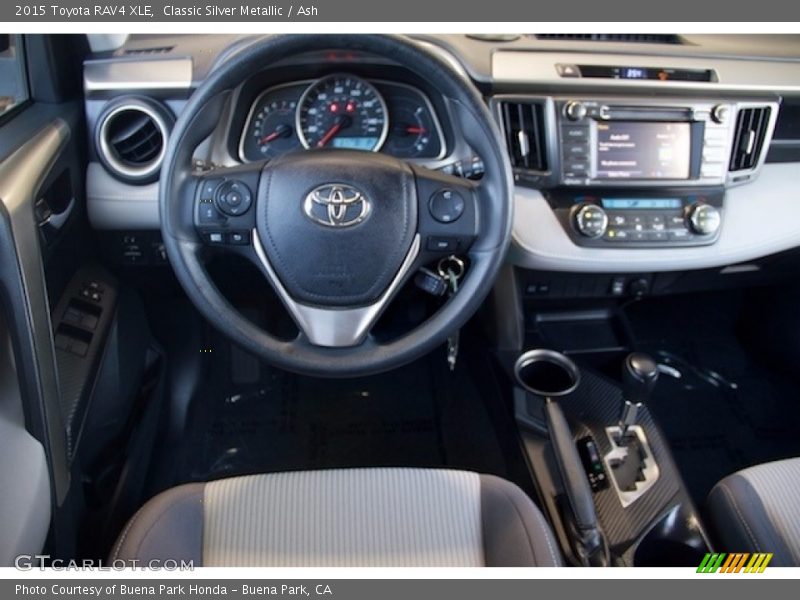 Classic Silver Metallic / Ash 2015 Toyota RAV4 XLE