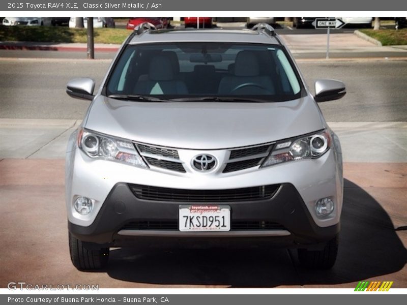 Classic Silver Metallic / Ash 2015 Toyota RAV4 XLE