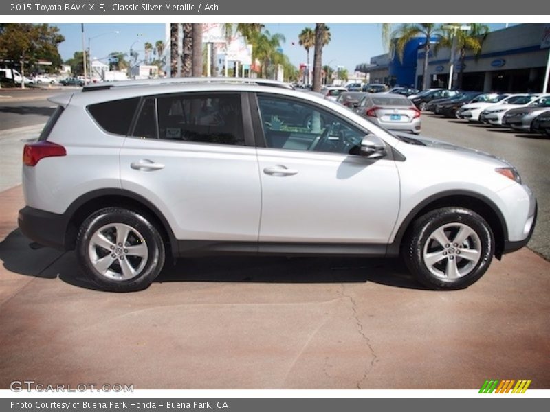 Classic Silver Metallic / Ash 2015 Toyota RAV4 XLE