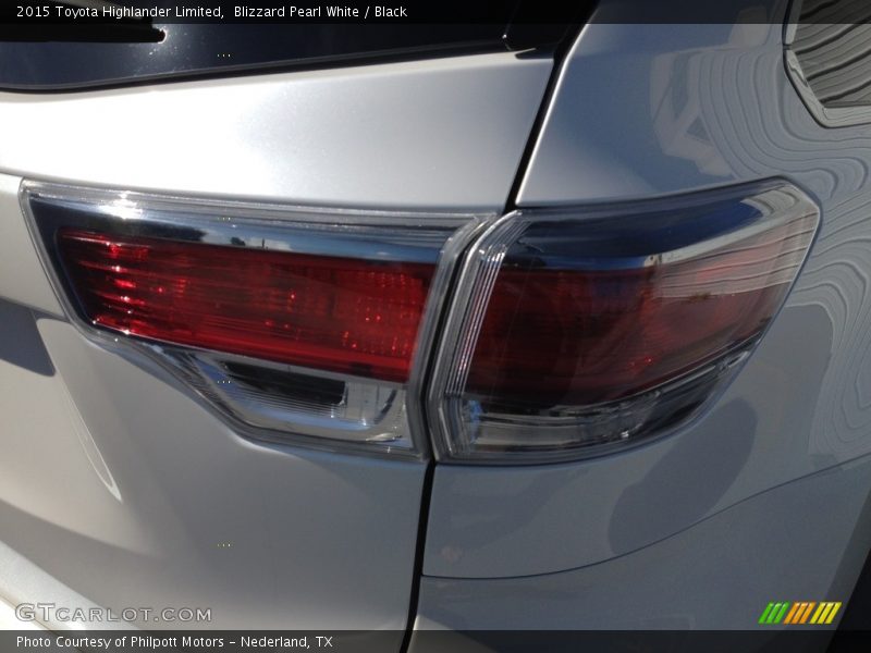 Blizzard Pearl White / Black 2015 Toyota Highlander Limited