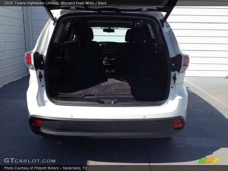 Blizzard Pearl White / Black 2015 Toyota Highlander Limited