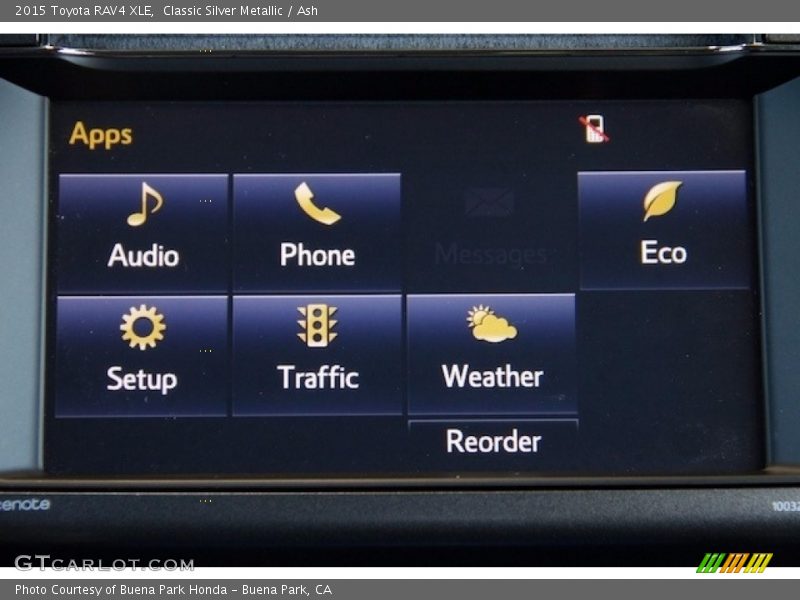 Classic Silver Metallic / Ash 2015 Toyota RAV4 XLE