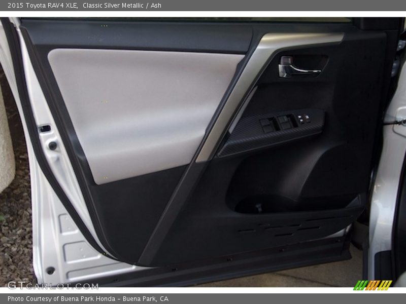 Classic Silver Metallic / Ash 2015 Toyota RAV4 XLE