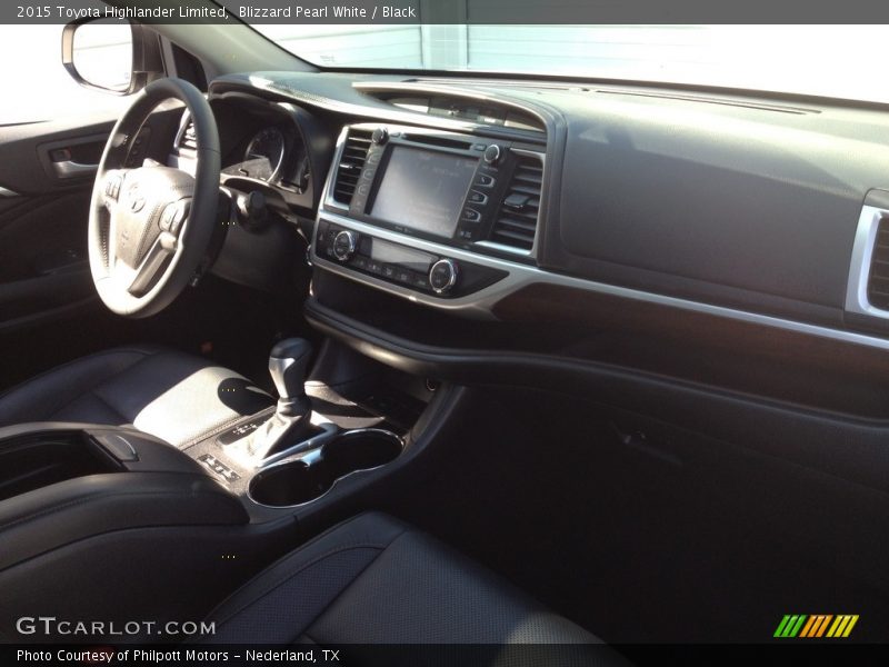 Blizzard Pearl White / Black 2015 Toyota Highlander Limited