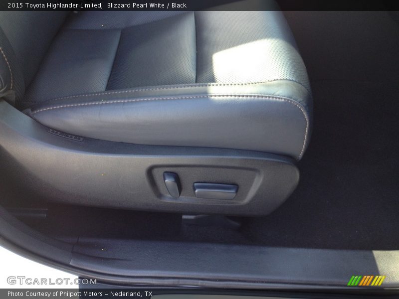 Blizzard Pearl White / Black 2015 Toyota Highlander Limited