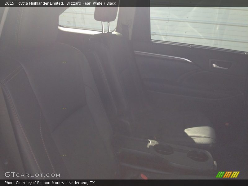 Blizzard Pearl White / Black 2015 Toyota Highlander Limited