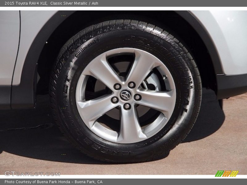 Classic Silver Metallic / Ash 2015 Toyota RAV4 XLE