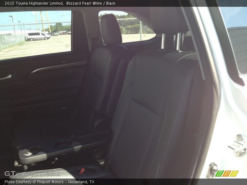 Blizzard Pearl White / Black 2015 Toyota Highlander Limited