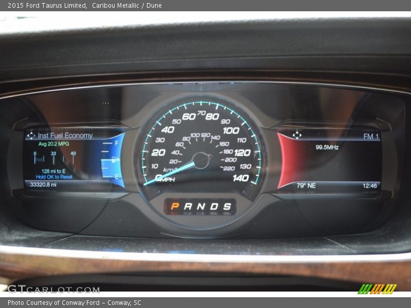 Caribou Metallic / Dune 2015 Ford Taurus Limited