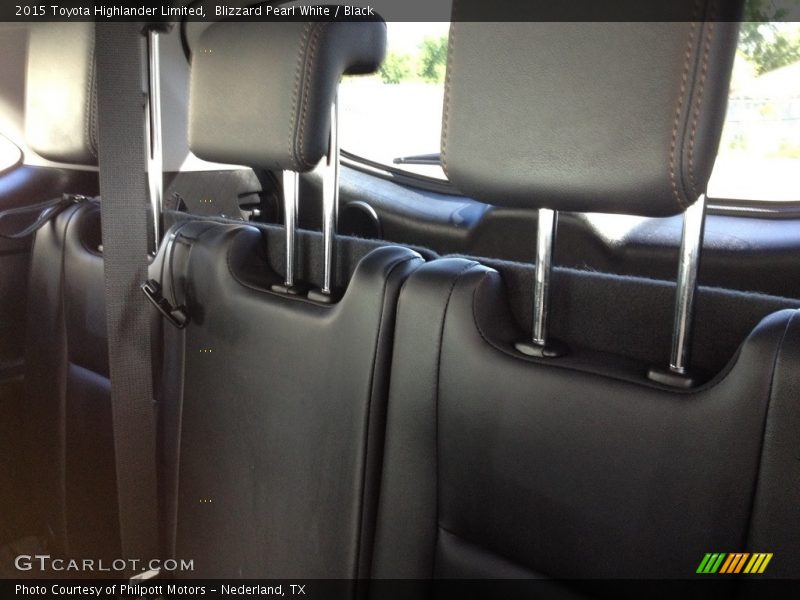 Blizzard Pearl White / Black 2015 Toyota Highlander Limited