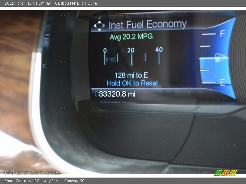 Caribou Metallic / Dune 2015 Ford Taurus Limited