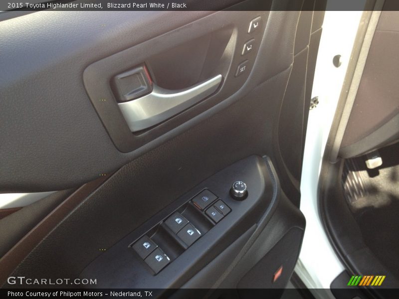 Blizzard Pearl White / Black 2015 Toyota Highlander Limited