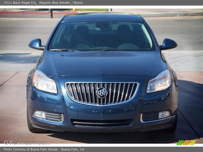 Majestic Blue Metallic / Ebony 2011 Buick Regal CXL