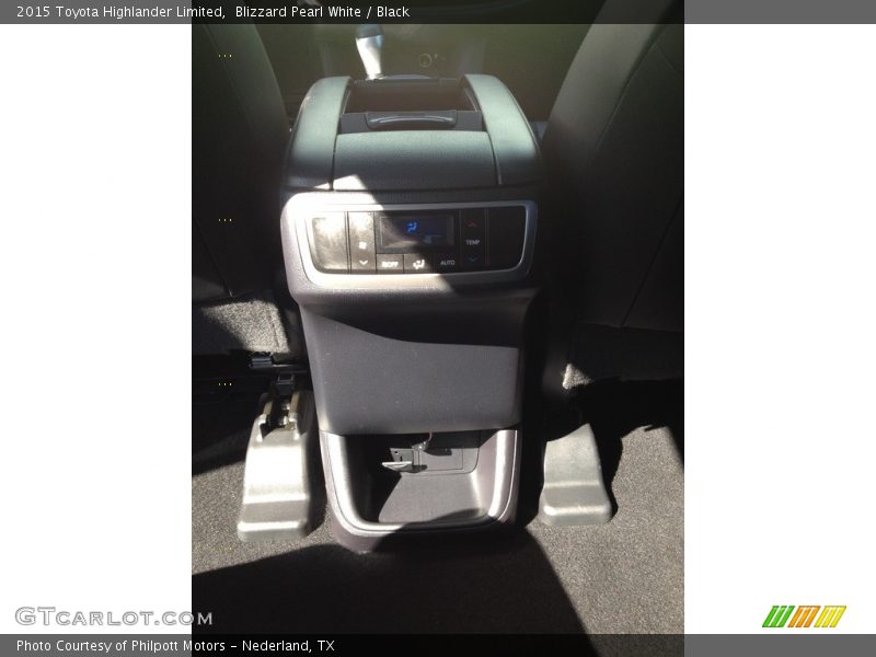 Blizzard Pearl White / Black 2015 Toyota Highlander Limited