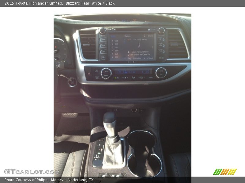 Blizzard Pearl White / Black 2015 Toyota Highlander Limited