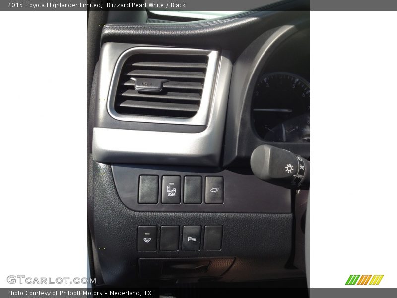 Blizzard Pearl White / Black 2015 Toyota Highlander Limited
