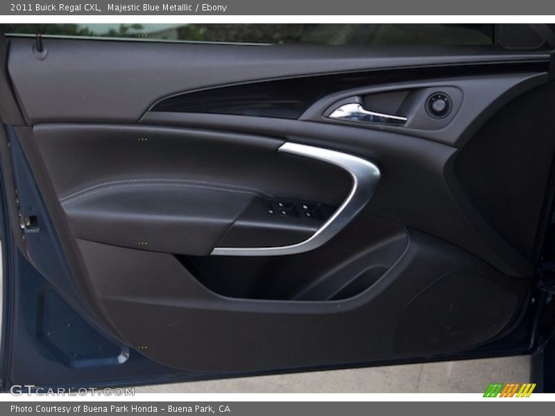 Majestic Blue Metallic / Ebony 2011 Buick Regal CXL