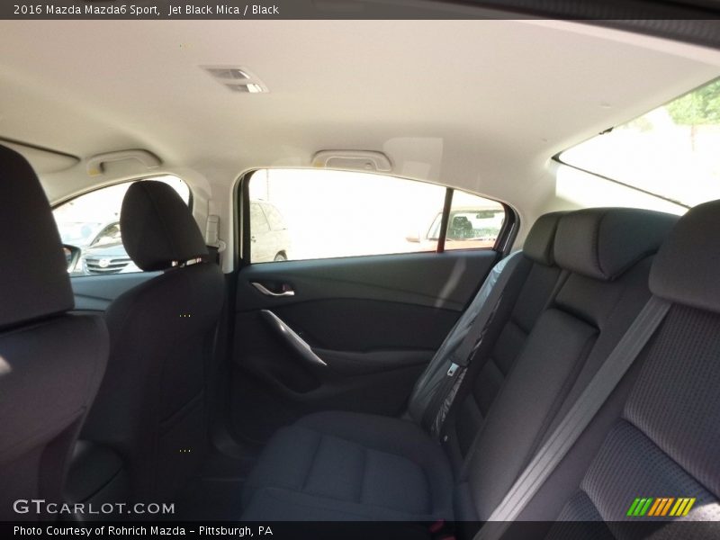 Jet Black Mica / Black 2016 Mazda Mazda6 Sport