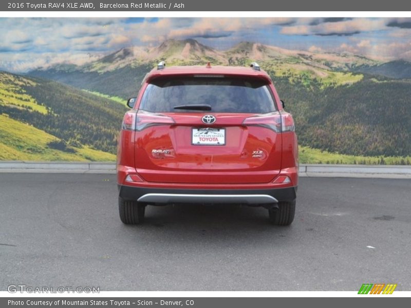 Barcelona Red Metallic / Ash 2016 Toyota RAV4 XLE AWD