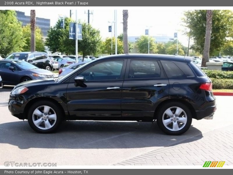Nighthawk Black Pearl / Taupe 2008 Acura RDX
