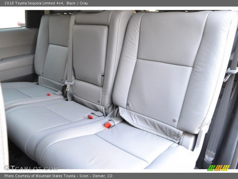 Black / Gray 2016 Toyota Sequoia Limited 4x4