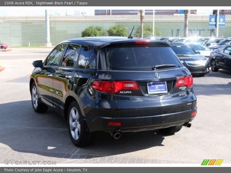 Nighthawk Black Pearl / Taupe 2008 Acura RDX
