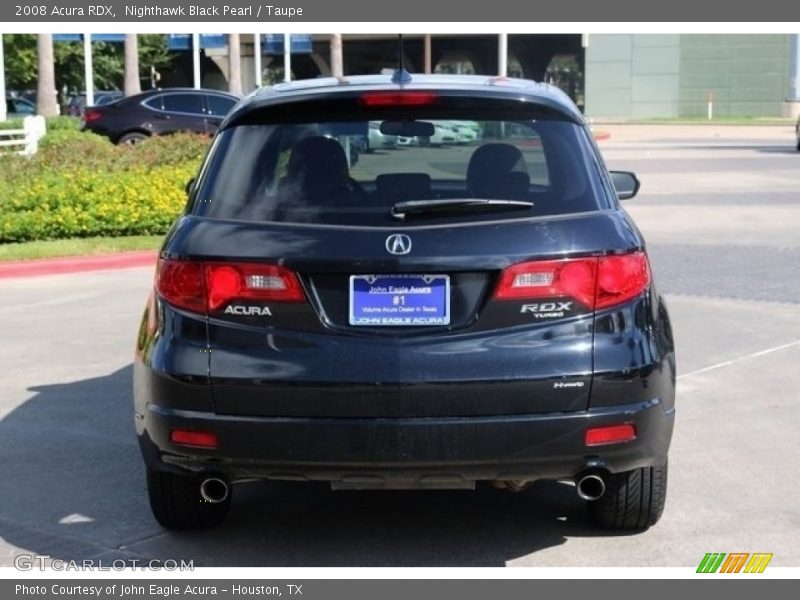Nighthawk Black Pearl / Taupe 2008 Acura RDX