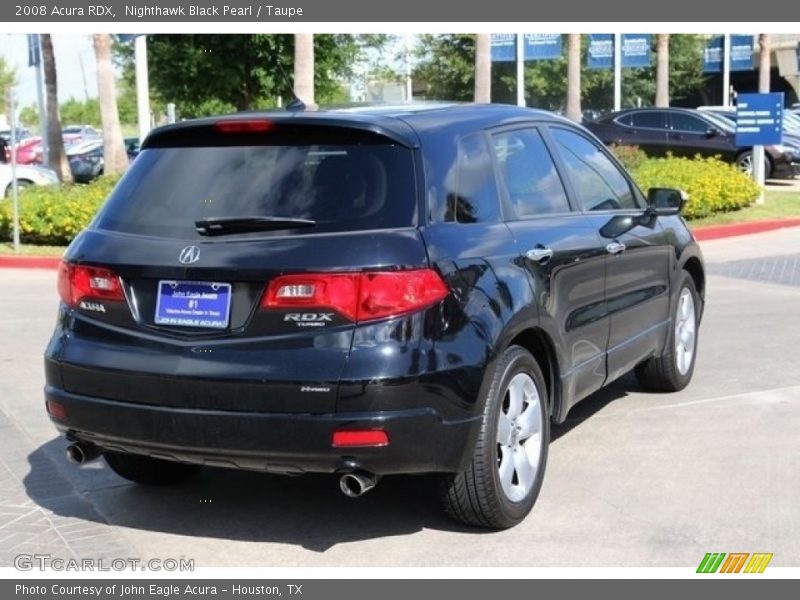 Nighthawk Black Pearl / Taupe 2008 Acura RDX