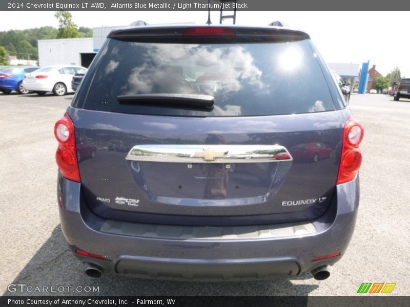 Atlantis Blue Metallic / Light Titanium/Jet Black 2014 Chevrolet Equinox LT AWD