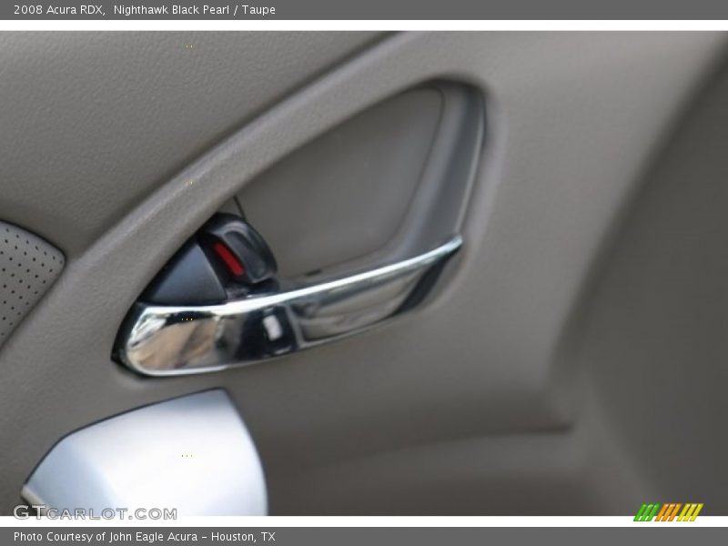 Nighthawk Black Pearl / Taupe 2008 Acura RDX